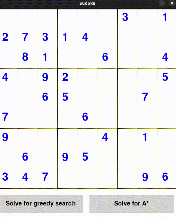 Heuristic Sudoku Solver